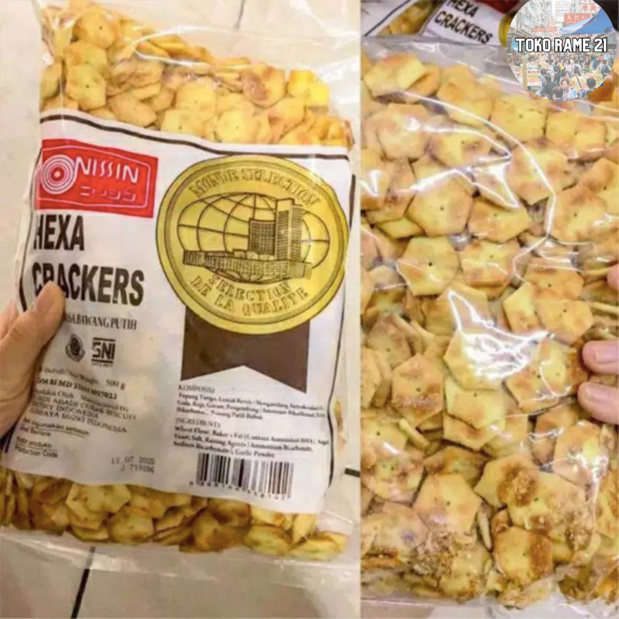 

NISSIN HEXA CRACKERS 225 GR