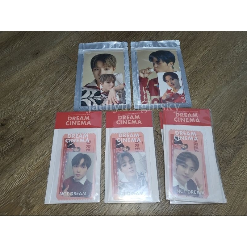 [SEALED] ar ticket // photo 4x6 nct dream cinema