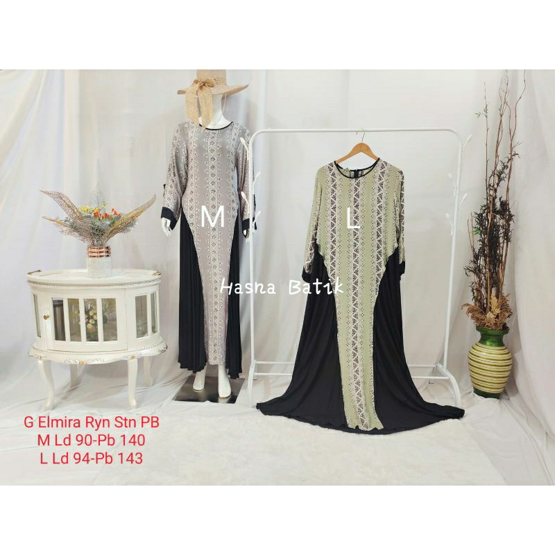 Gamis Luza (G. Elmira Ryn Stn PB) Batik Pekalongan