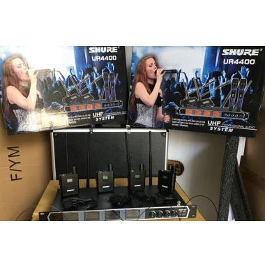 MIC WIRELESS SHURE UR4400 / UR 4400 4BH MIC CLIP ON