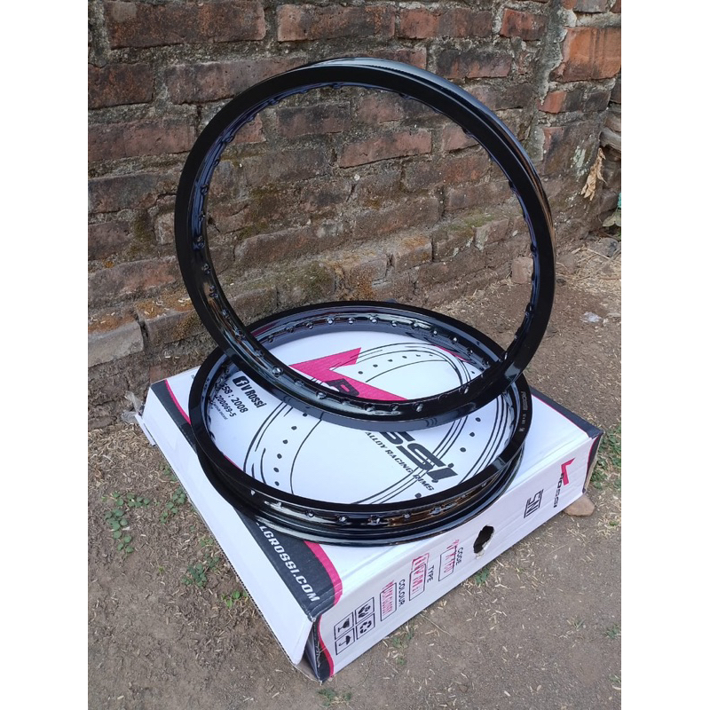 Velg ROSSI Warna Hitam Ukuran 140-160-185 | RING 17 |