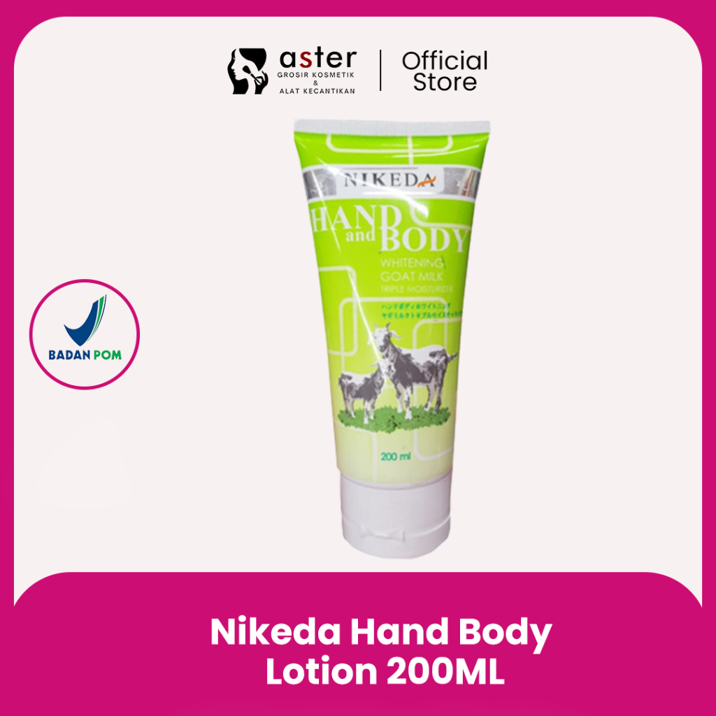 Aster Kosmetik - Nikeda Hand Body Lotion 200 ml