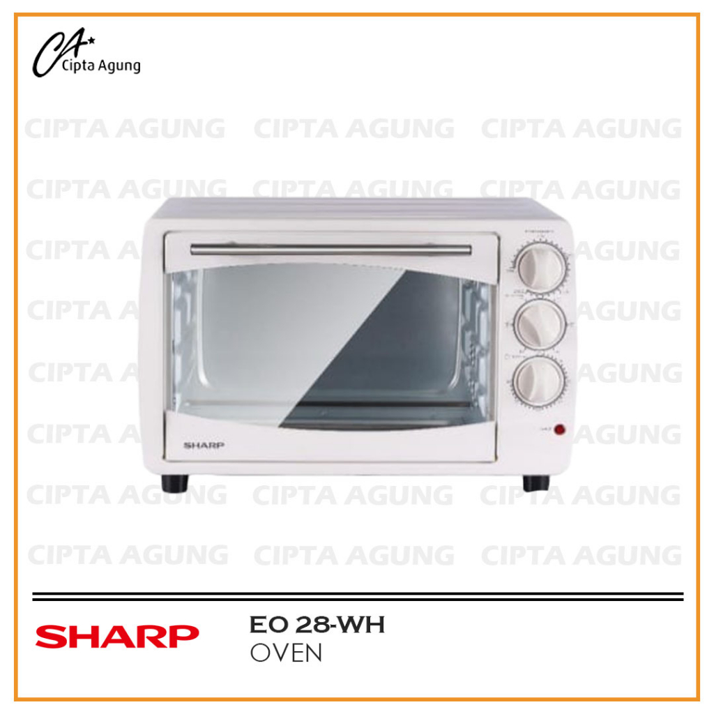 SHARP EO-28WH EO 28 WH EO 28-WH OVEN LISTRIK BEAUTY OVEN