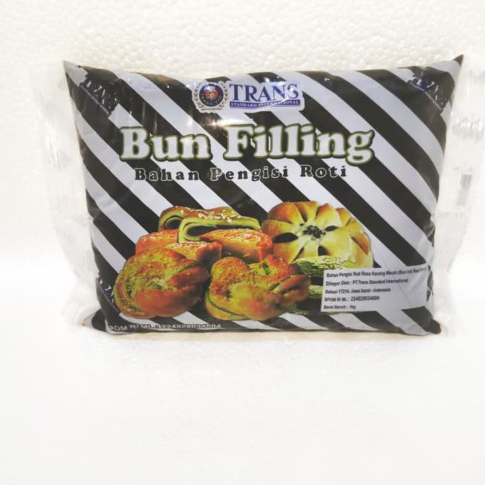 

TRANS BUN FILLING KACANG MERAH 1KG, ISIAN ROTI,BAKPAO,TOPPING ES DLL