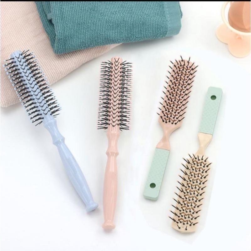 SISIR BLOW RAMBUT Model Kotak / SISIR RAMBUT ROUND COMB / SISIR GULUNG RAMBUT ROLL