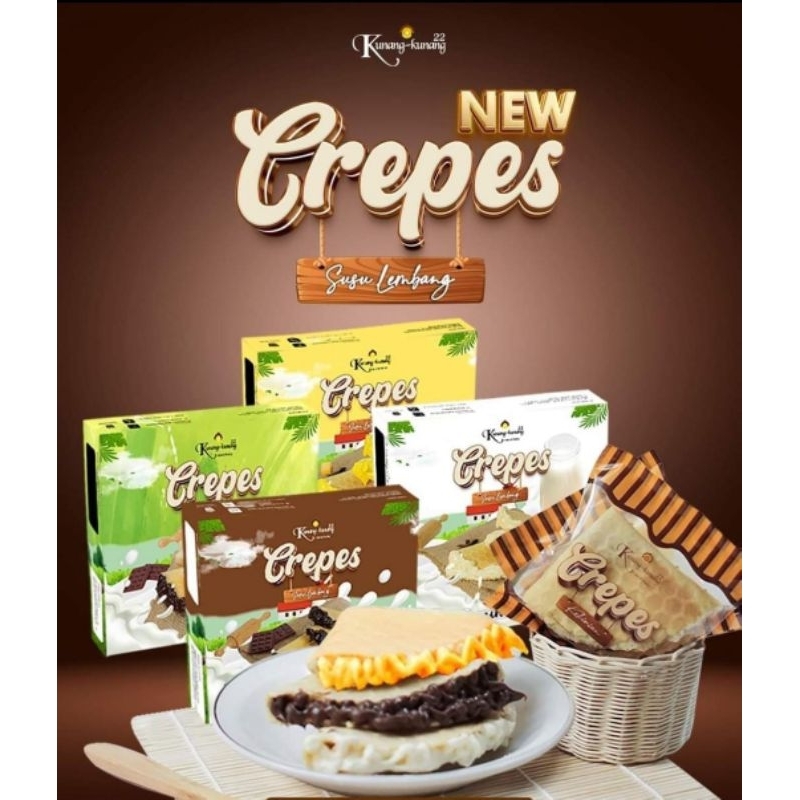 

crepes lembang isi 12pcs/cemilan hits/crepes viral