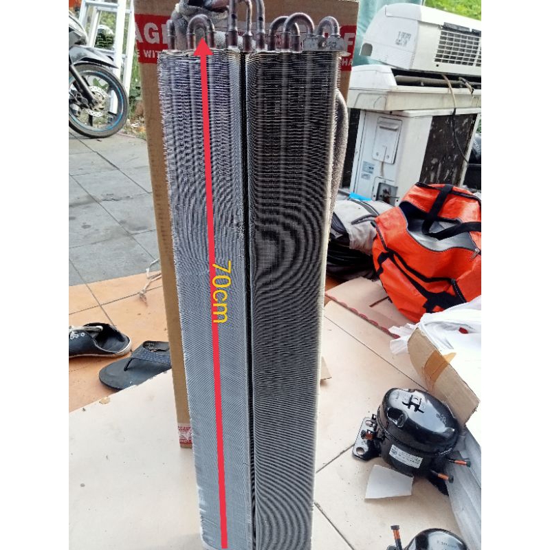 evaporator AC Sharp inverter AH-X10ZY ORIGINAL