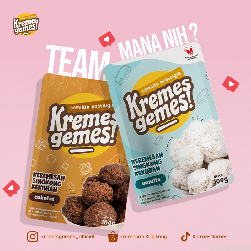 

Kremes Gemes PROMO BIG SIZE BUNDLING MERDEKA ( 49ribu dapat 3 varian rasa + gratis 1 )