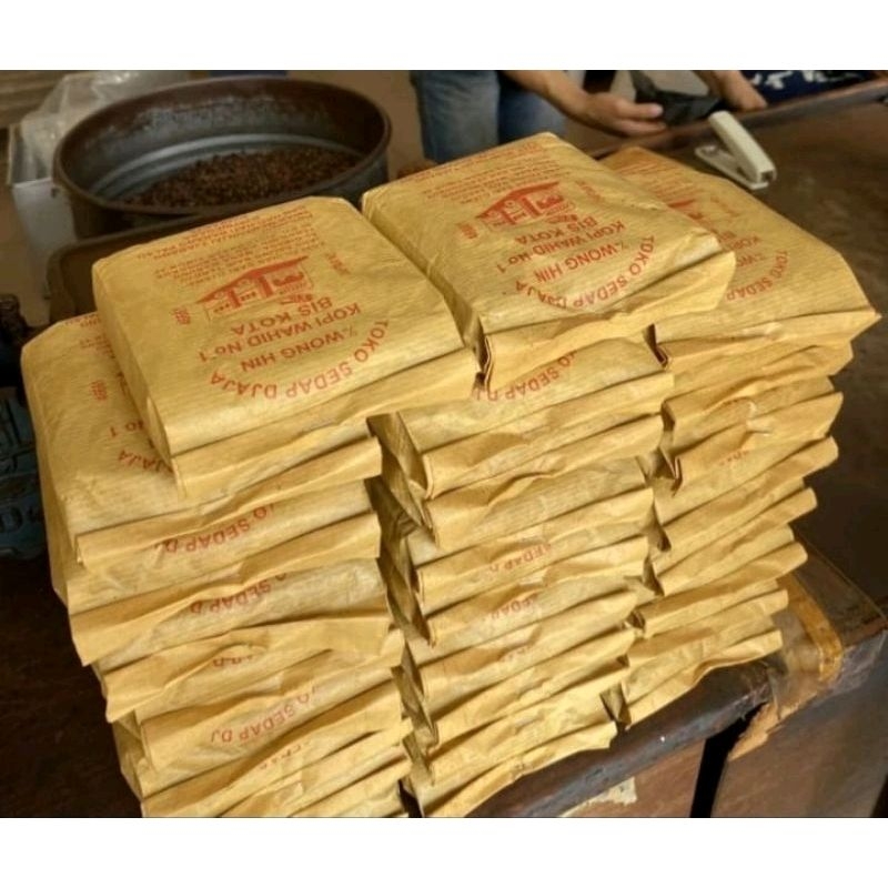 

Kopi Biskota Wong Hin Jatinegara Robusta Murni 250 Gr