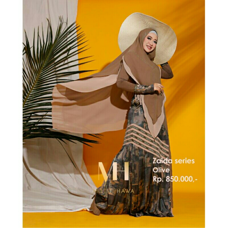 [MOTIH HAWA SALE] GAMIS SYARI / DRESS SET DAILY" ZAIDA" By MotifHawa Official