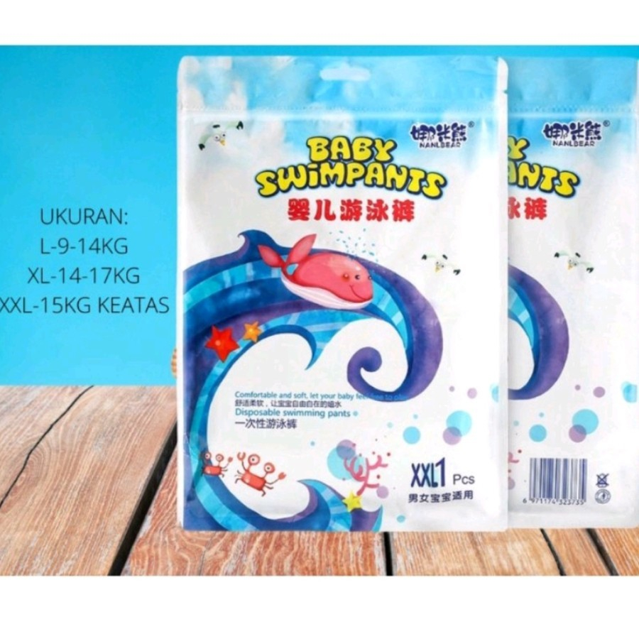 MH - POPOK RENANG BAYI - BABY DIAPER SWIM - SWIMPANTS ANAK
