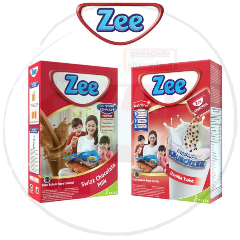 

[Kalimantan] ZEE Susu Bubuk Swiss Chocolate Milk - Vanilla Twist Kemasan Box