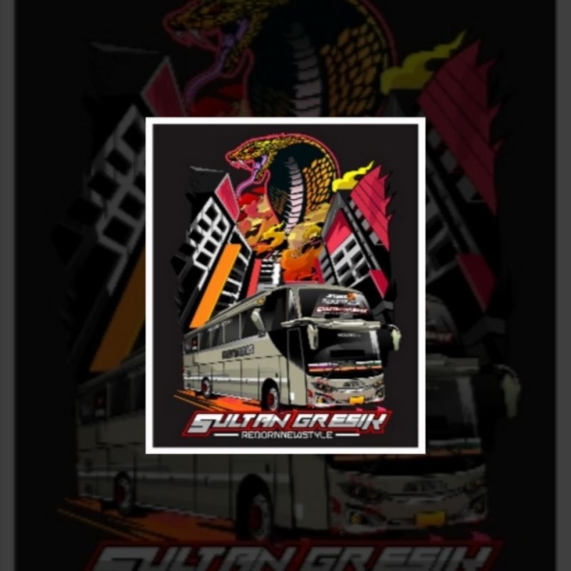 

(free sticker)CETAK STICKER BUSMANIA 5 PCS SULTAN GRESIK HOLOGRAM TERMURAH