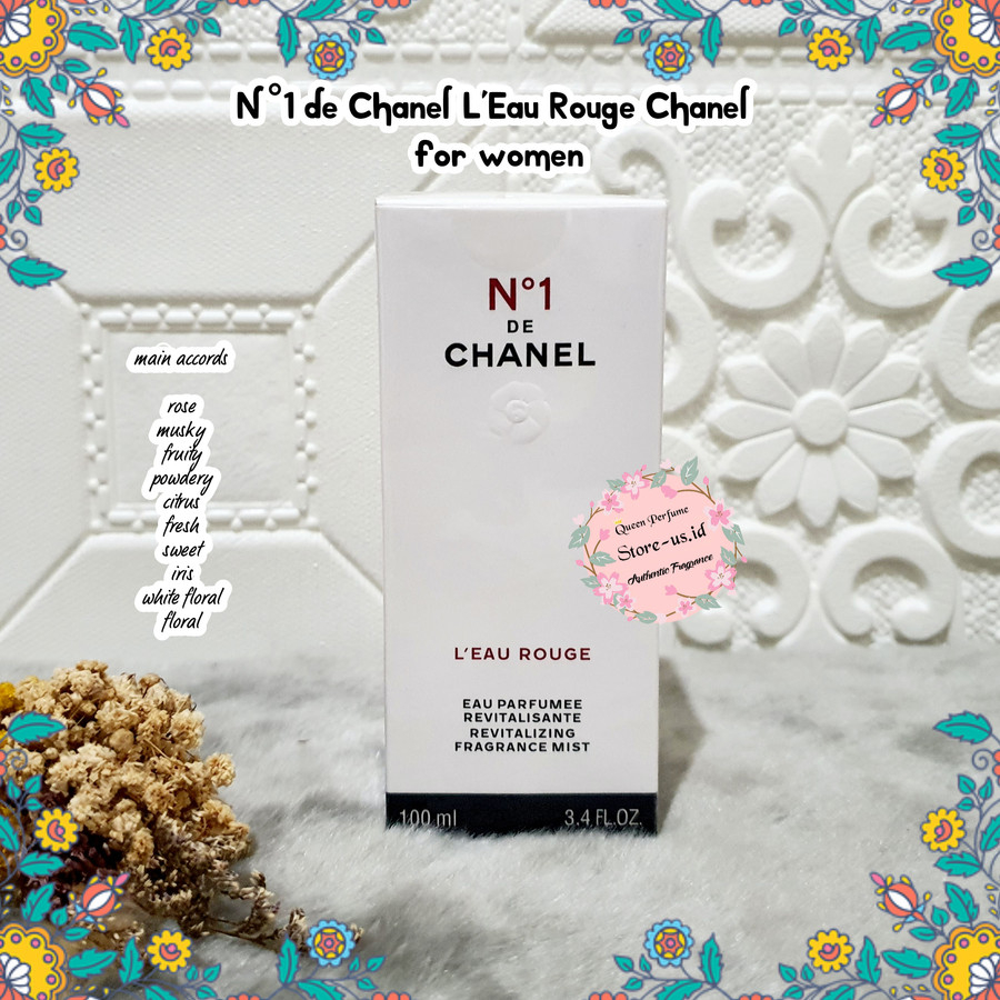 Parfum CHANEL N°1 L'EAU ROUGE EDP 100ML ORIGINAL