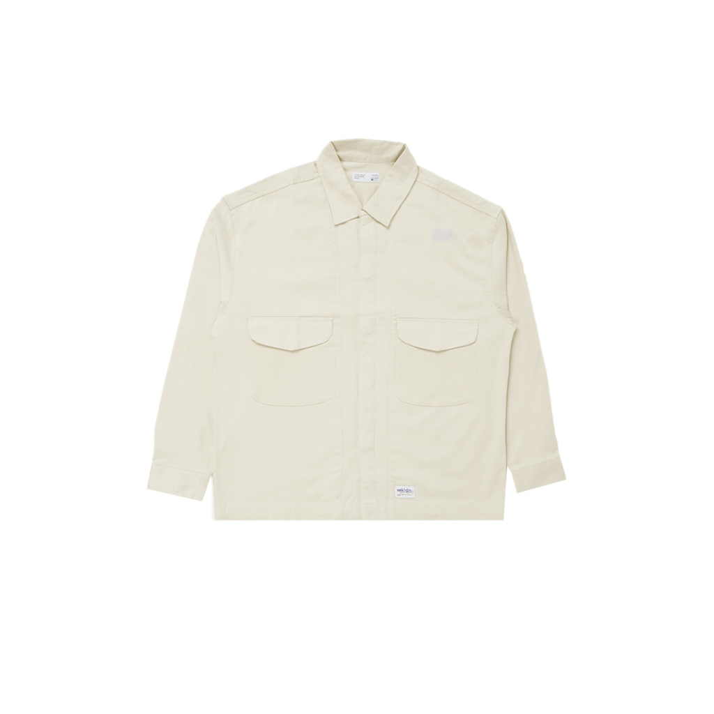 WILL-K LONDON Two Flap Pocket Jacket - Ivory
