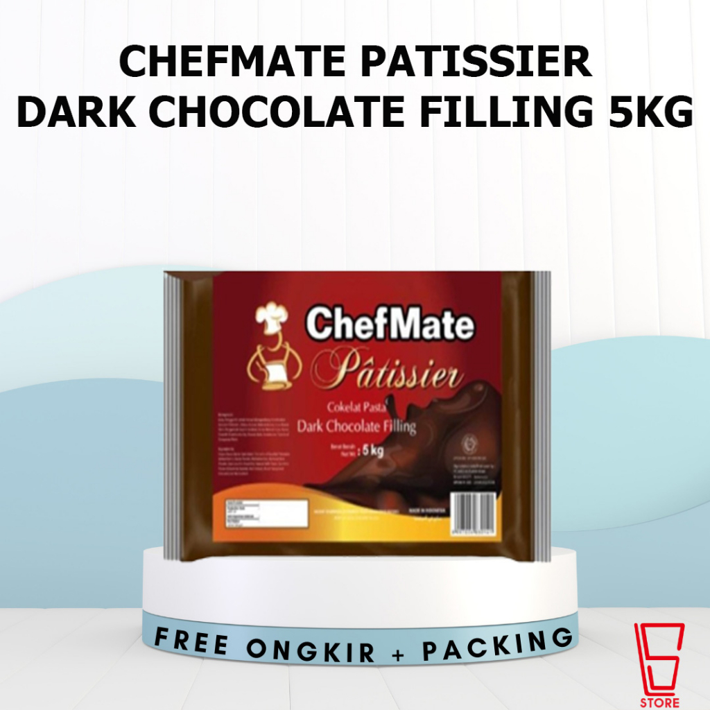 

CHEFMATE PATISSIER DARK CHOCOLATE FILLING PASTA 5KG / CHEFMATE