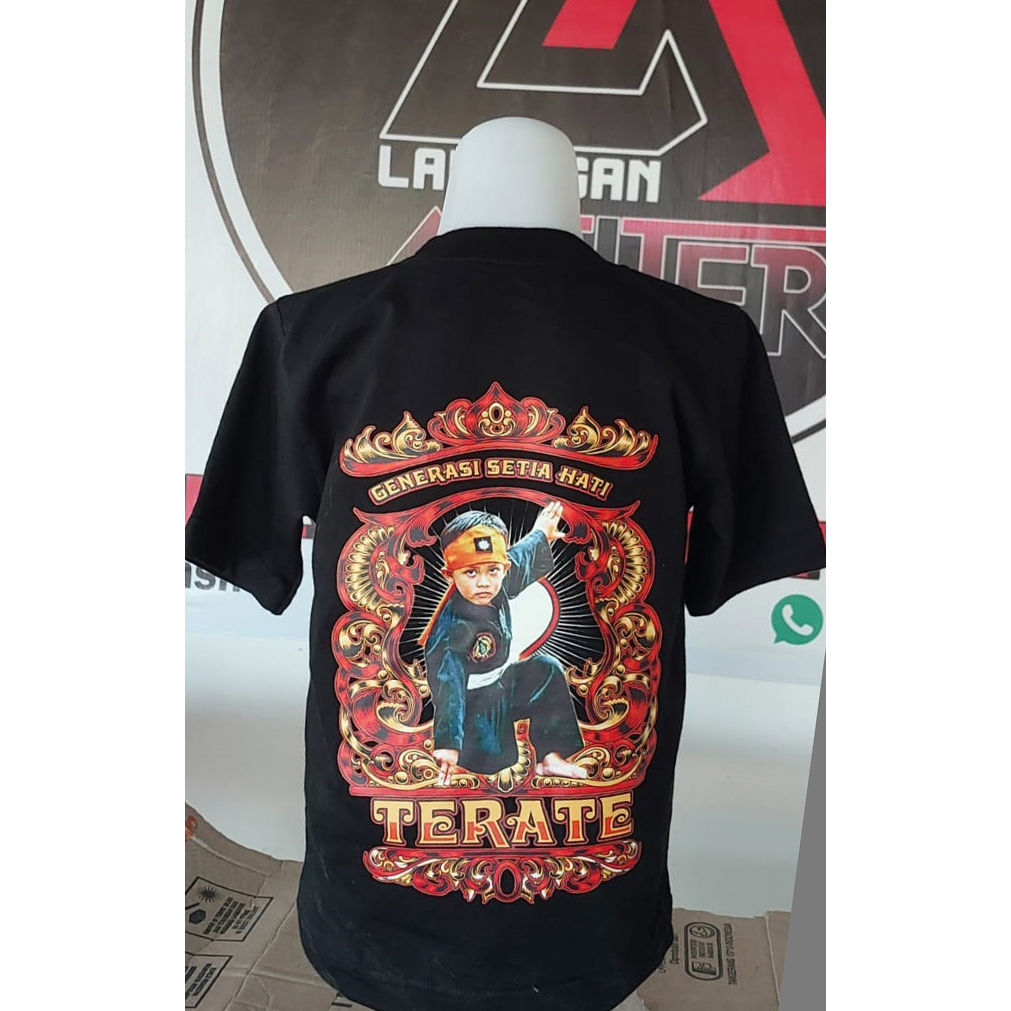 {COD} BAJU KAOS TERATE KIDS PSHT ANAK ANAK KECIL LAKI LAKI PEREMPUAN TERBARU PSHT