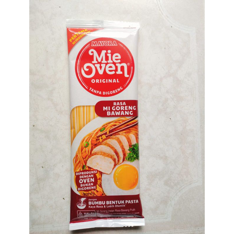 MIE OVEN GORENG & KUAH  ORIGINAL MAYORA
