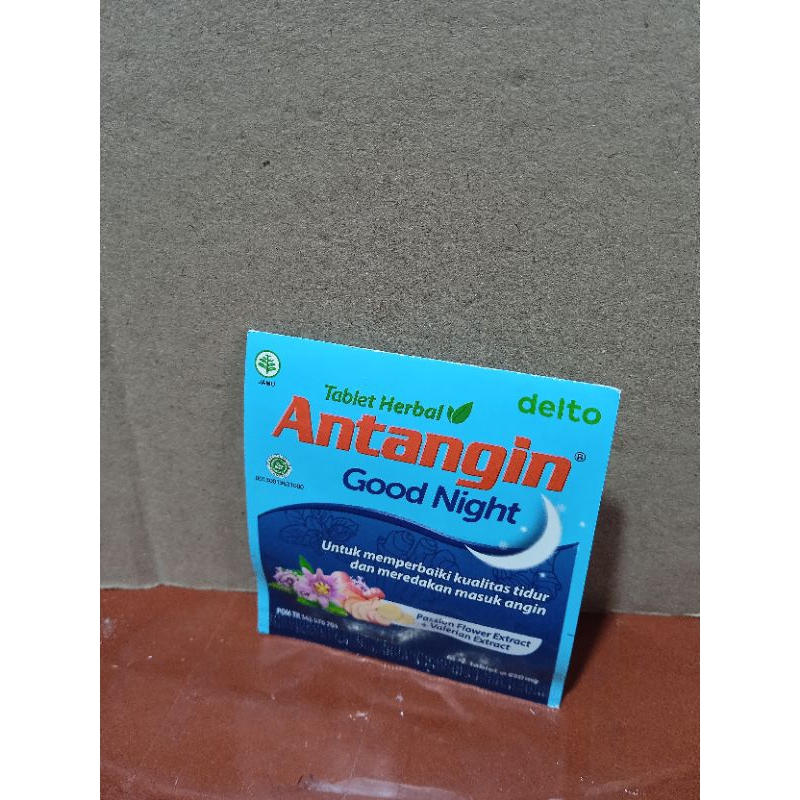 

Antangin GoodNinght Strip isi 4 Tab/Untuk Gejala Masuk Angin;8992003786857