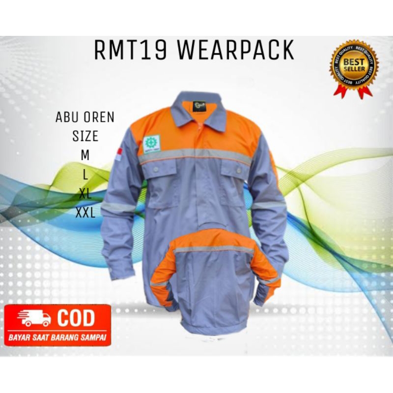 BORDIR NAMA,BAJU WEARPACK SAFETY K3 ATASAN BAJU PROYEK KERJA LAPANGAN PERTAMBANGAN BENGKEL