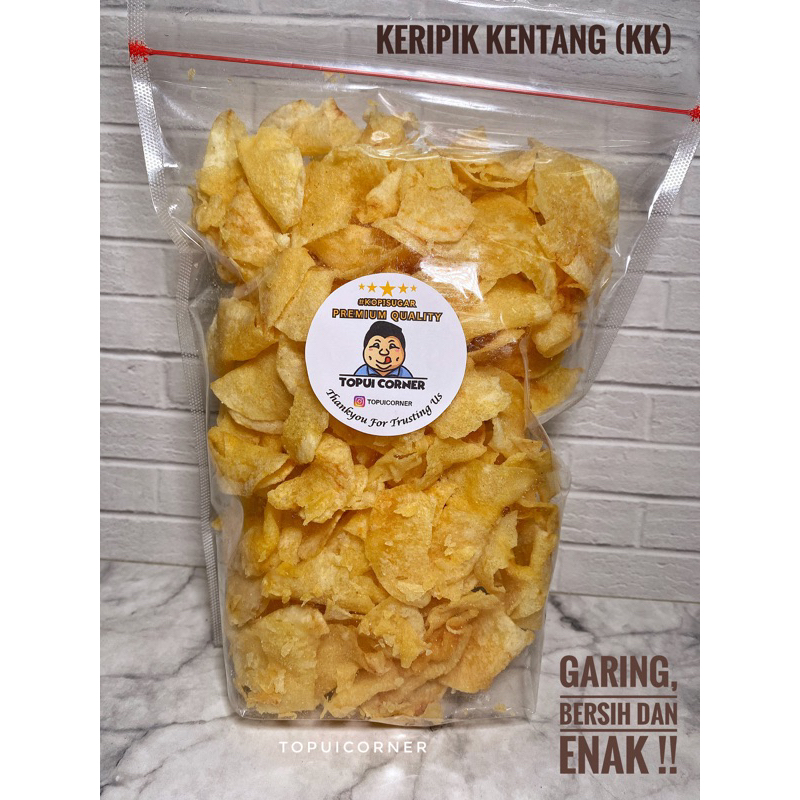 

KERIPIK KERUPUK KENTANG (KK) by TOPUICORNER || FRESHMADE & PREMIUM QUALITY