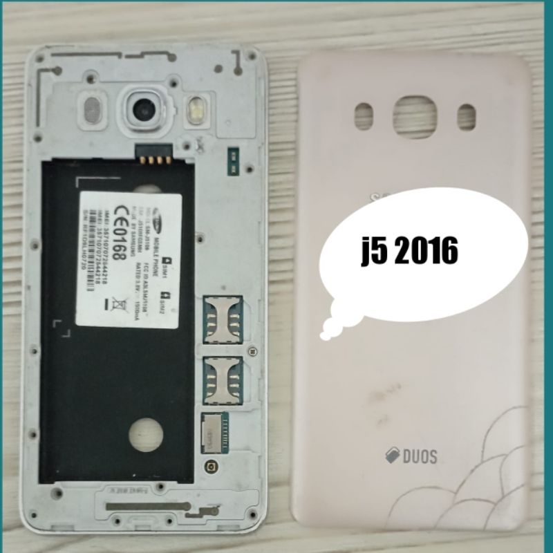 mesin unit samsung J5 2016 SM-J510FN hidup normal