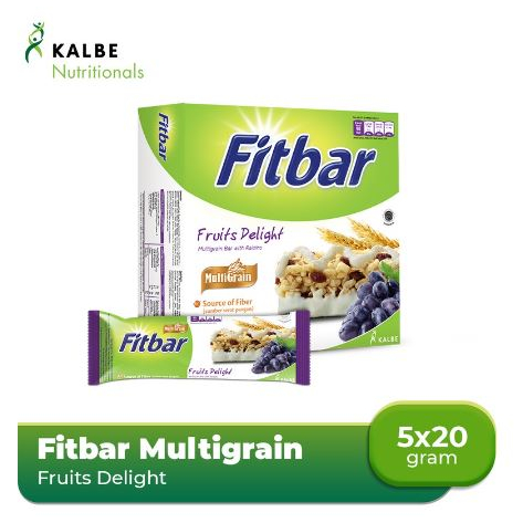 

Fitbar Fruits Delight 5x20gr Multigrain