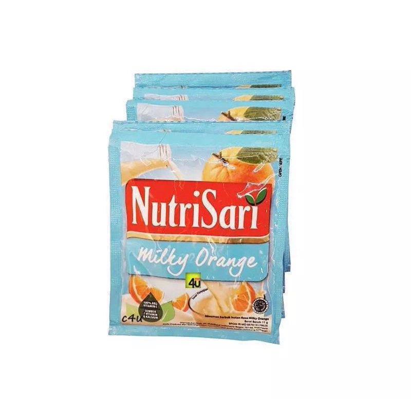 

Nutrisari Milky Orange