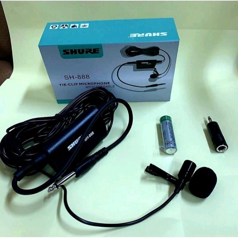 Mic Jepit SHURE SH-888 Mic Kancing