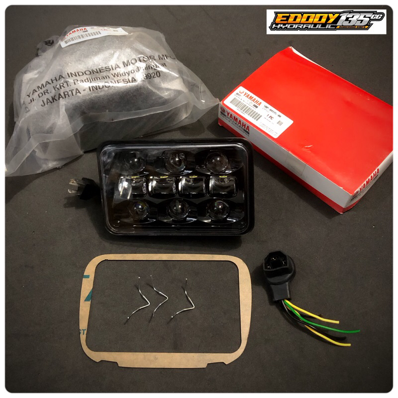 LAMPU DAYMAKER RX KING 1 SET ORIGINAL - LAMPU DAYMAKER 10 MATA RX KING OVAL