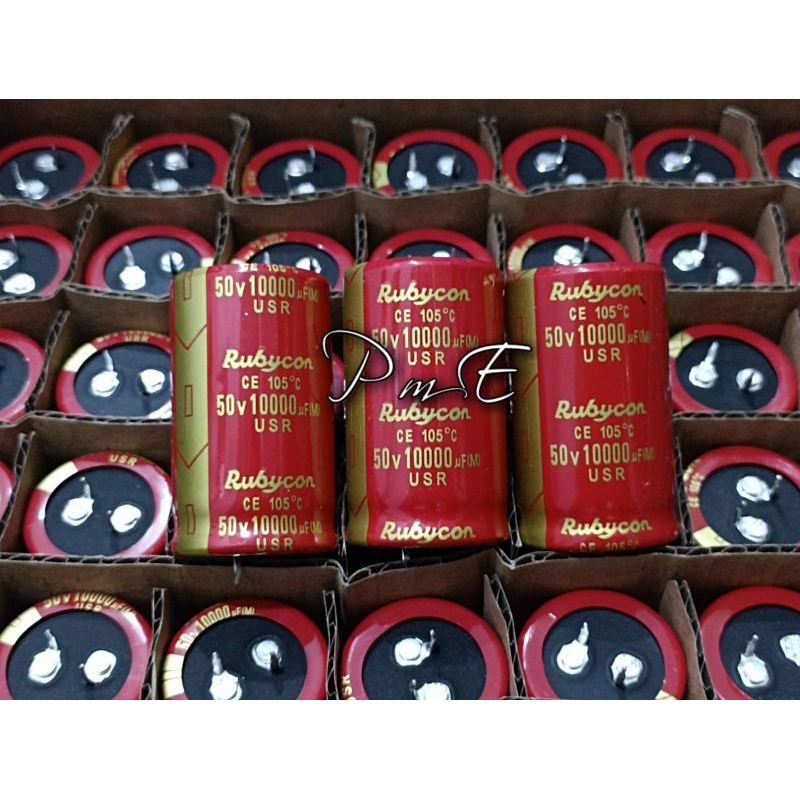 ELCO 10000UF 50VOL ROBYCON RED USR. 1PCS