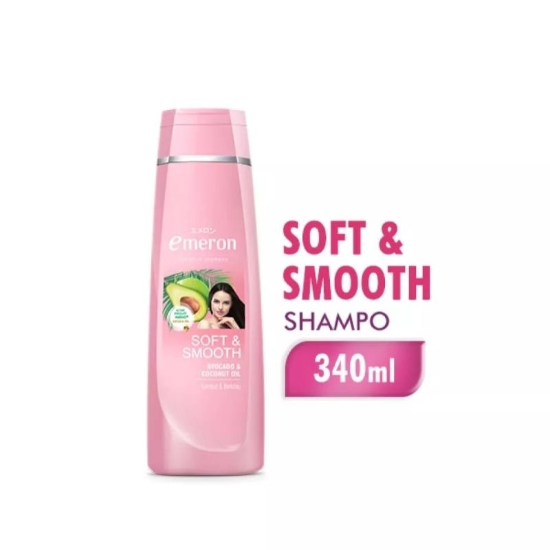 Emeron shampo Soft and Smooth Botol 340 ml