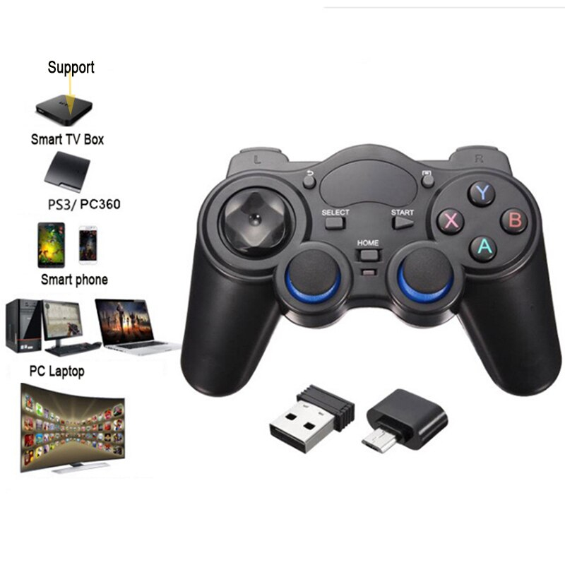Stik Game Smart TV Stick Gamepad Wireless Joypad Android TV Wireless 2.4 Ghz Konsole Main Game Di Sm
