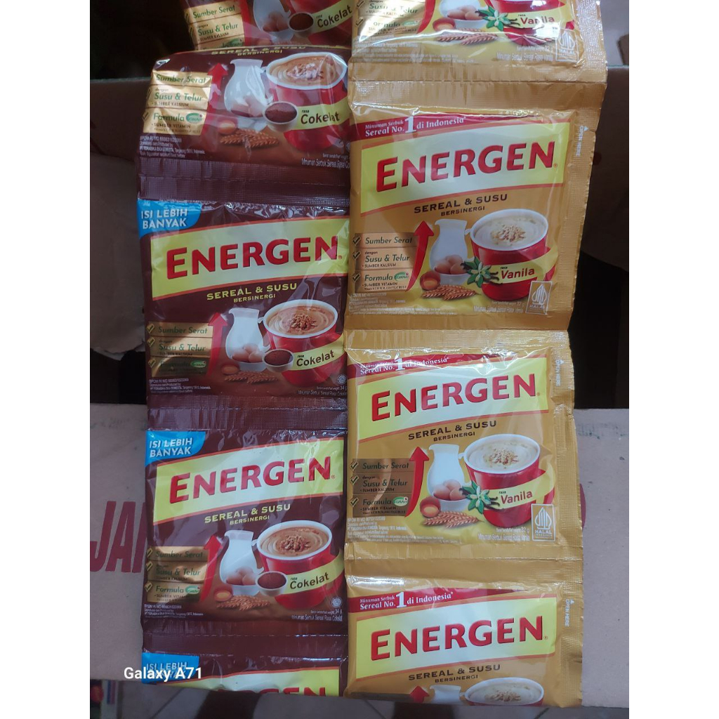 

ENERGEN SEREAL DAN SUSU