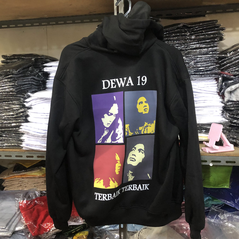 Jaket Hoodie Dewa 19 Terbaik Terbaik Hoodie Casual Unisex Bahan Katun
