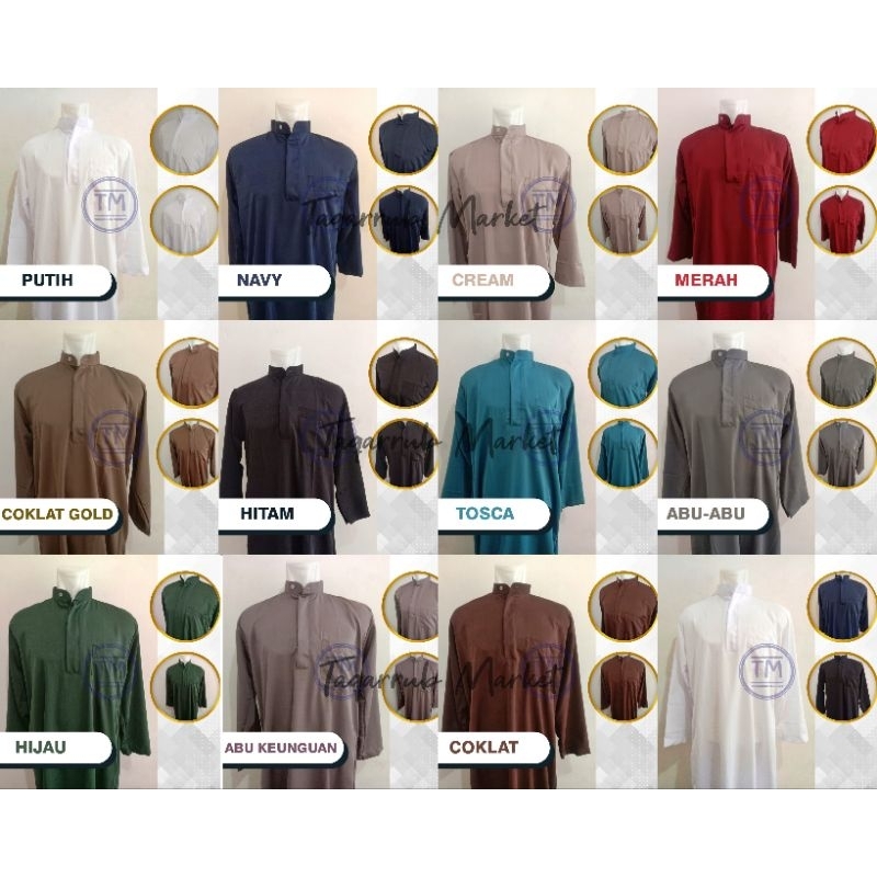 Jubah Pria Polos Gamis Taqwa Pria Polos Gamis Gamis Polos Jubah Polos Gamis Model Alharamain Gamis A