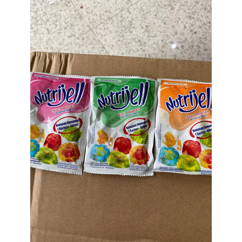 

Nutrijell Jelly powder 10 gr all varian jeli serbuk instan