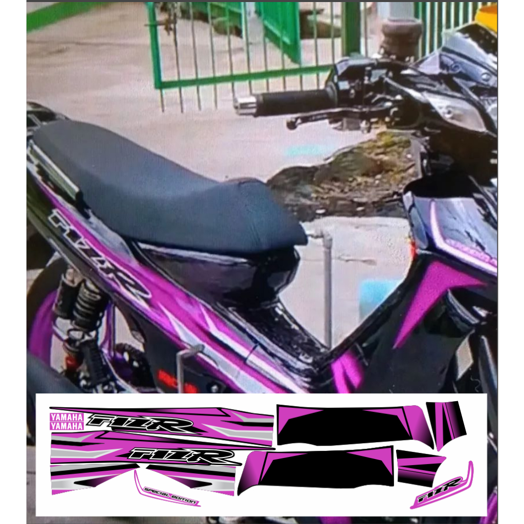 STRIPING FIZR VARIASI UNGU BIRU 101 FIZR PREMIUM