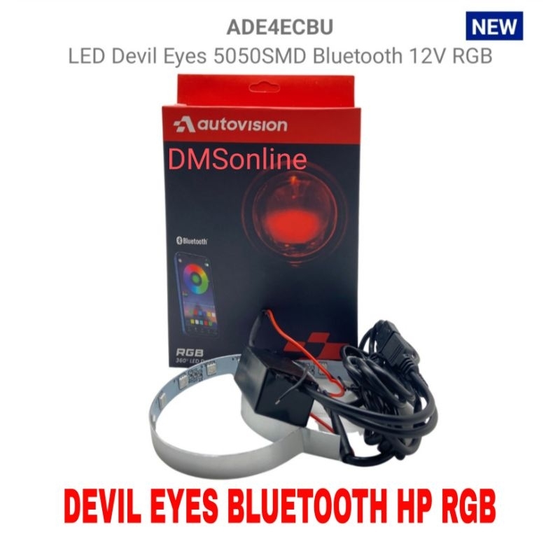 Devil Eyes Demon Eyes Bluetooth Rgb Autovision