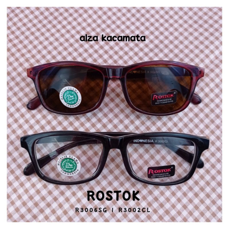 Kacamata Hitam Kecil Rostok (oval)