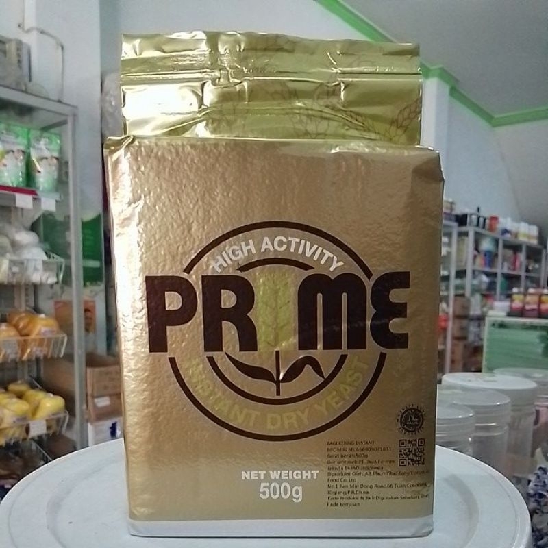 

Prime Instant dry yeast high quality 500gr / ragi instant / ragi