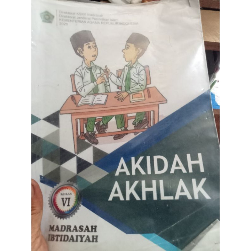 buku aqidah akhlak untuk SD kelas 6