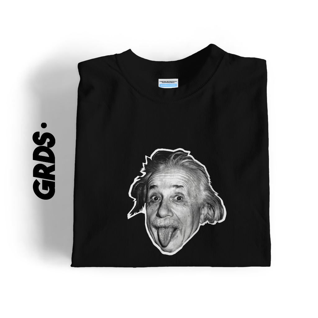 KAOS ALBERT EINSTEIN / T-SHIRT KAOS ALBERT EINSTEIN