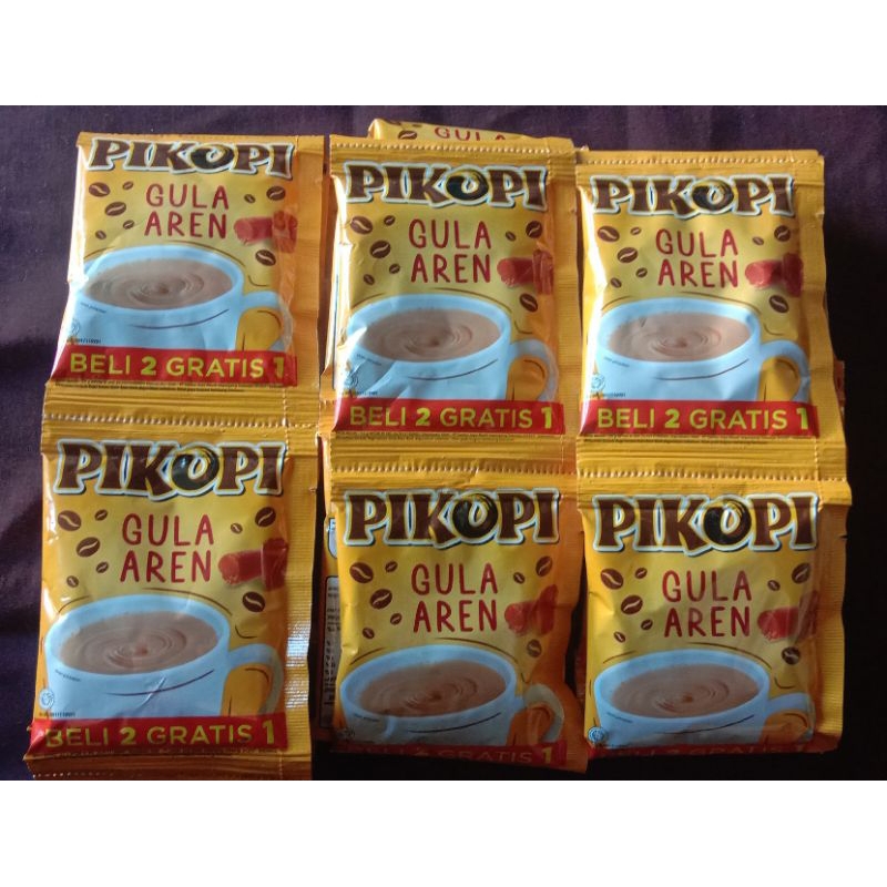 

Kopi Pikopi Rasa Gula Aren 1 Renceng (15 sachet)