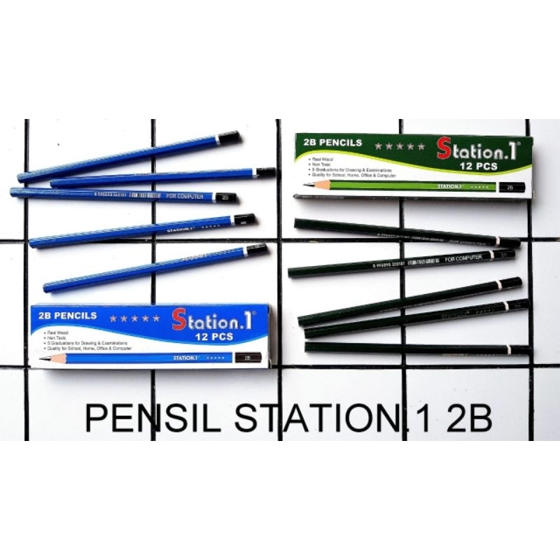 

BN - Pencils 2B/Pack Station.1 / Pensil 2B/ktk Station.1