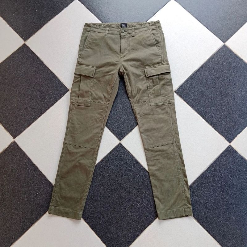 celana cargo j.crew slim fit