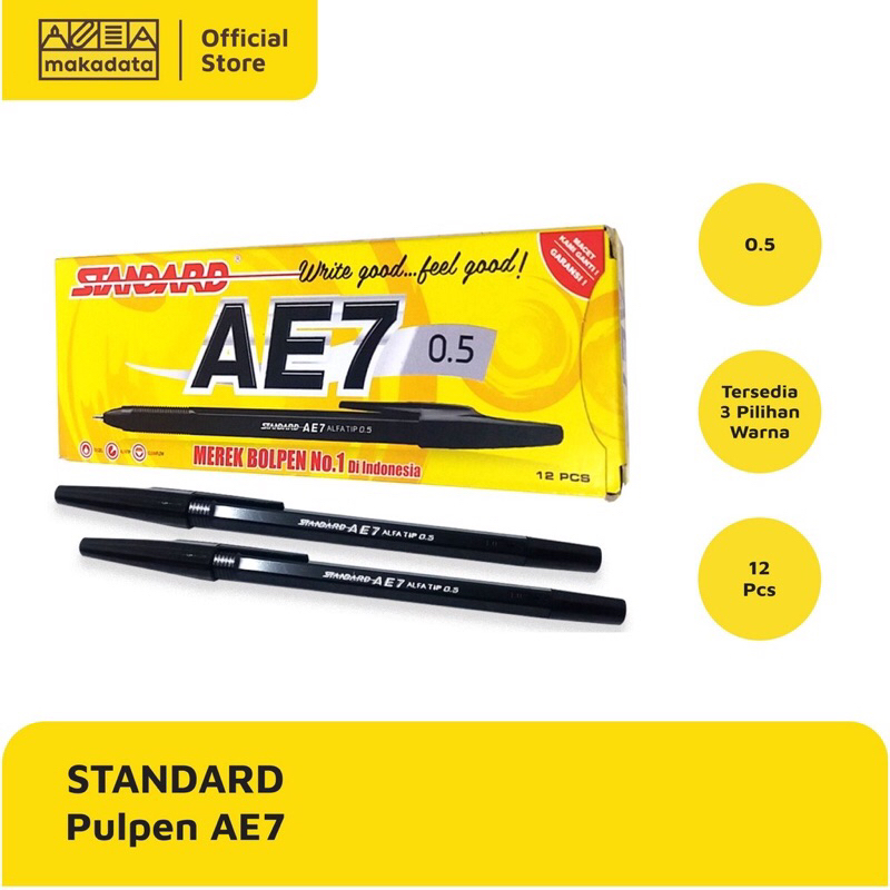 

1 Pcs!!! PENA STANDARD AE7 GEL 0.5