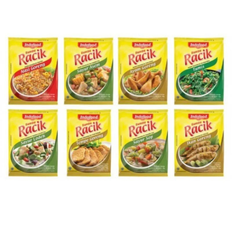 

Indofood Bumbu Racik All Varian Renceng isi 10 pcs 26 gram