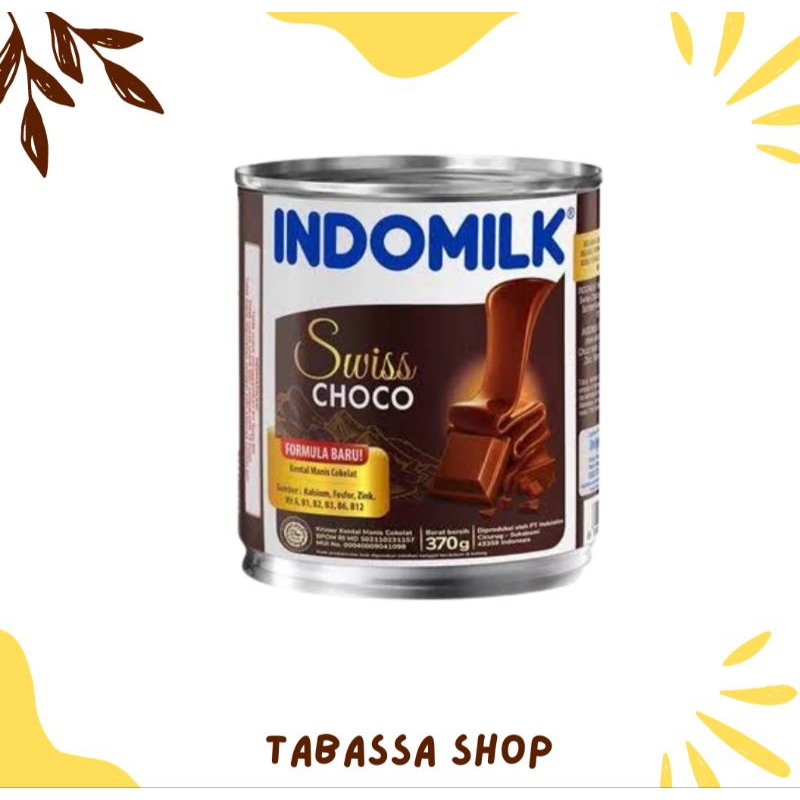 SUSU INDOMILK SWISS CHOCO 370g