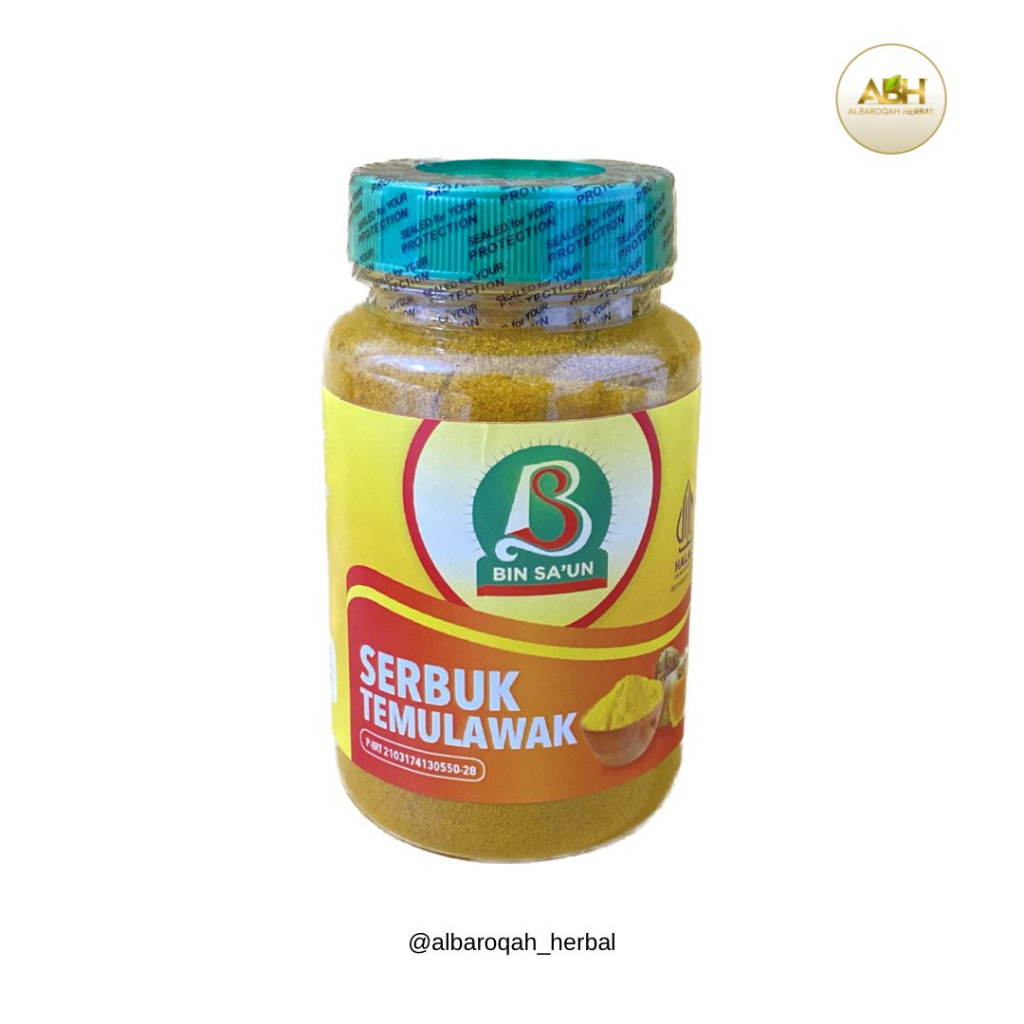 

SERBUK TEMULAWAK BIN SA'UN 120GR